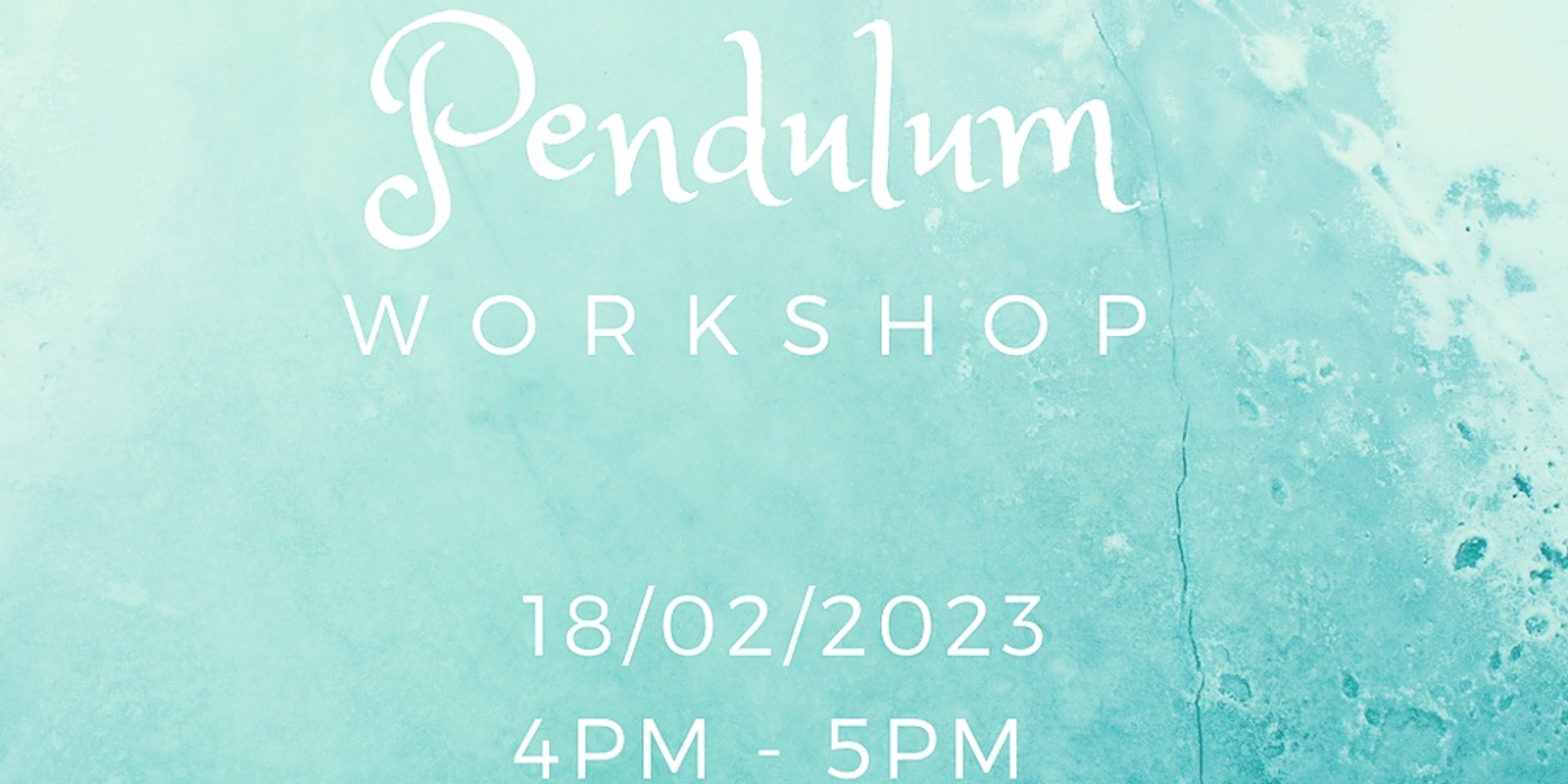 Banner image for Pendulum Workshop