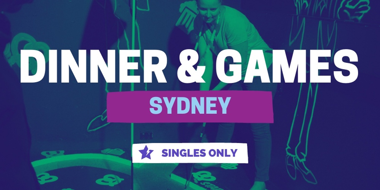 Banner image for Dinner & Games Night | Sydney Singles | Hybrid Event