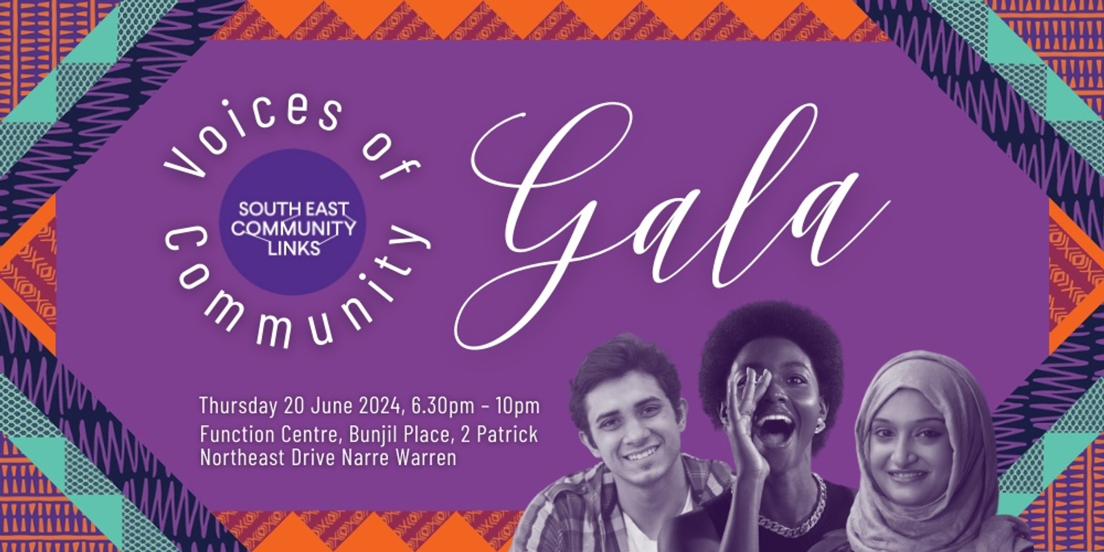 Banner image for Voices of Community Gala