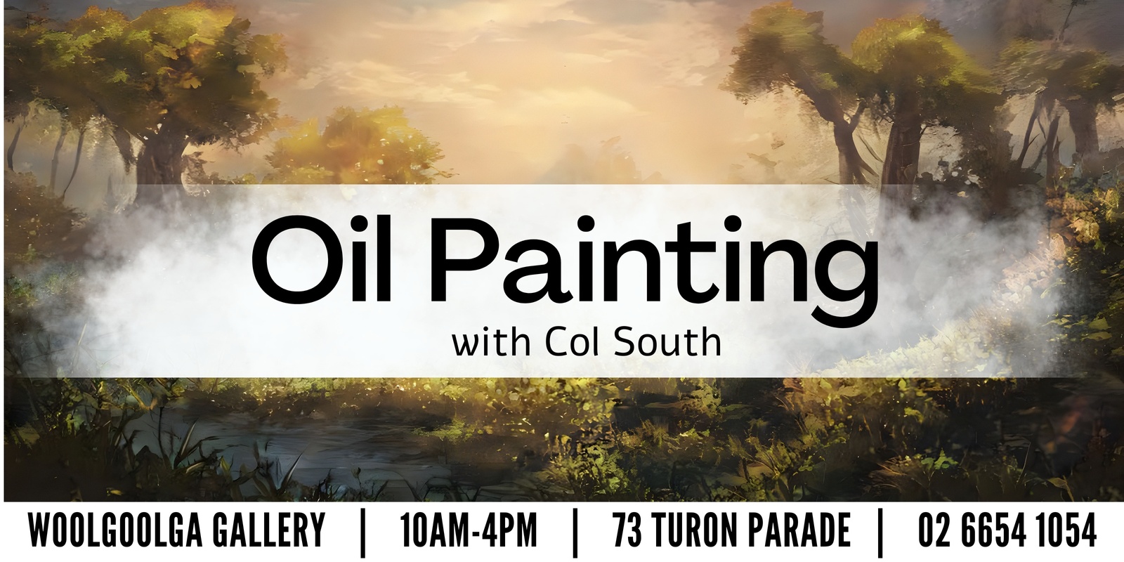 Banner image for Oil Painting with Col South - (8 weeks) 25T1