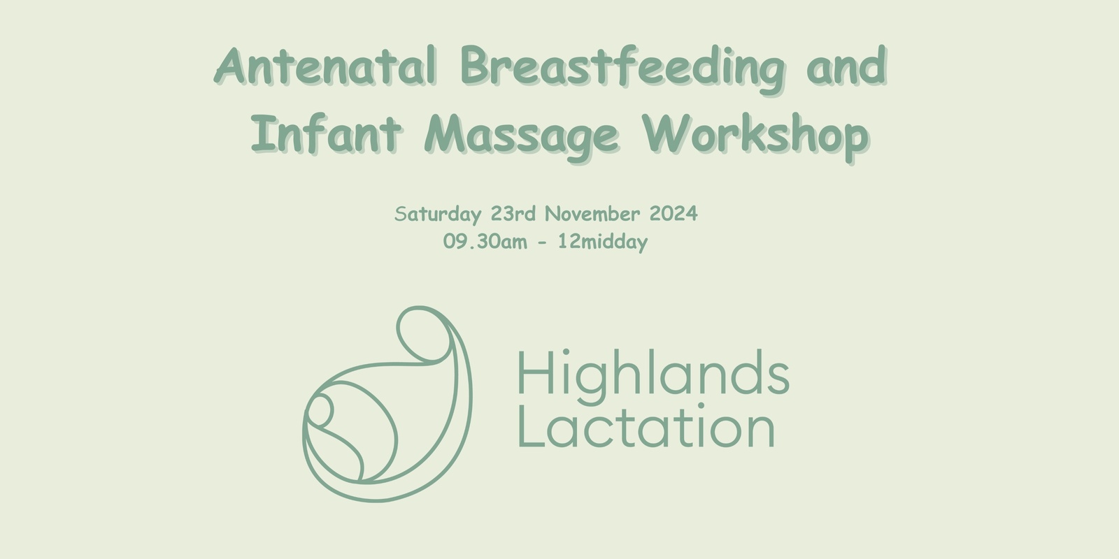 Banner image for Antenatal Breastfeeding Education and Essentials of Infant Massage Workshop