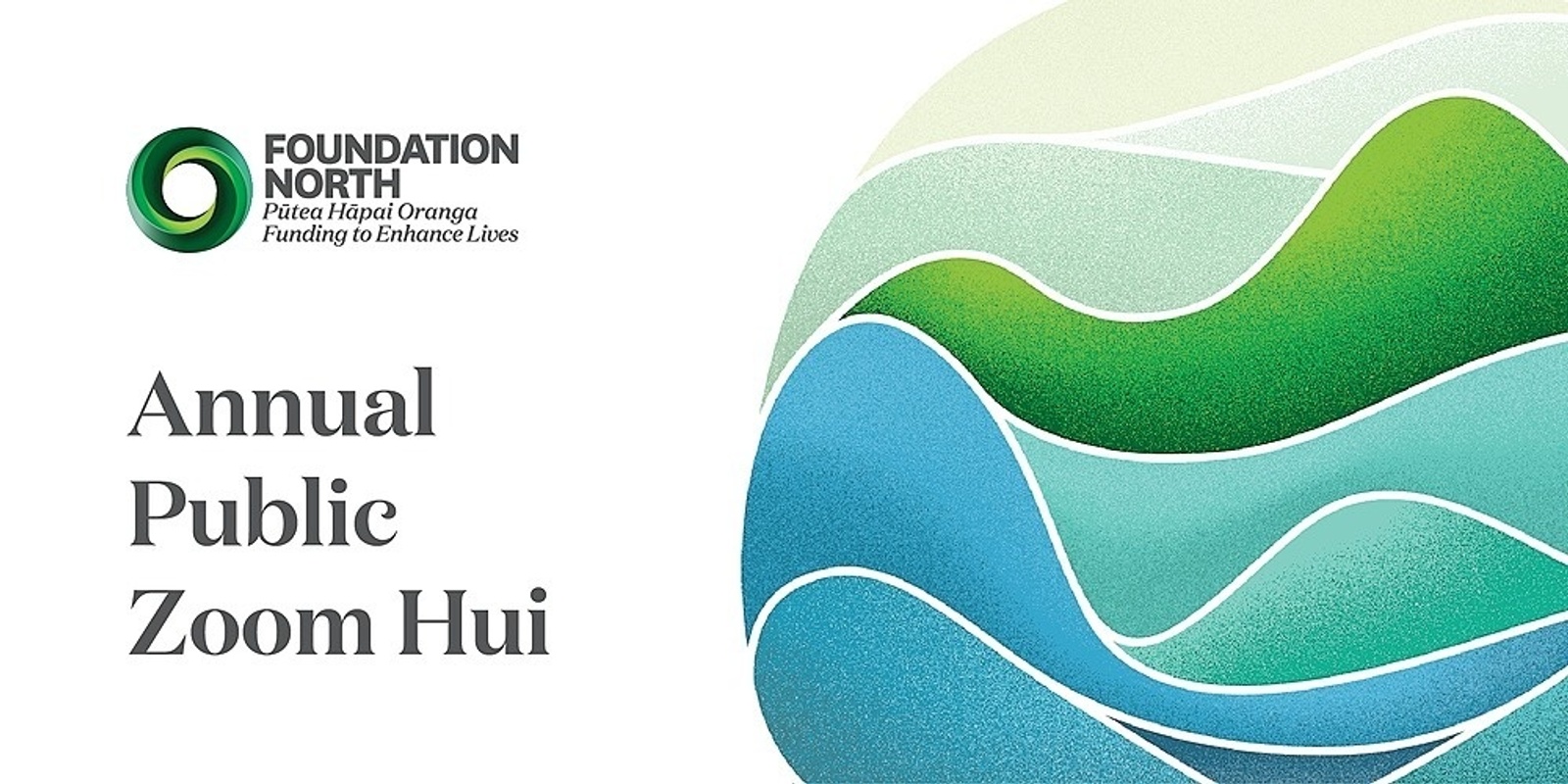 Banner image for Foundation North ANNUAL PUBLIC HUI - ONLINE