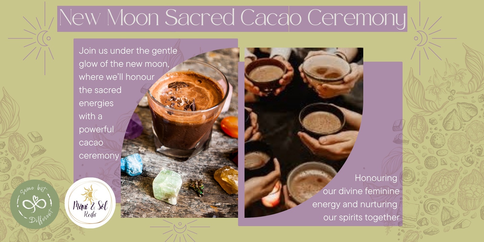 Banner image for New Moon Sacred Cacao Ceremony