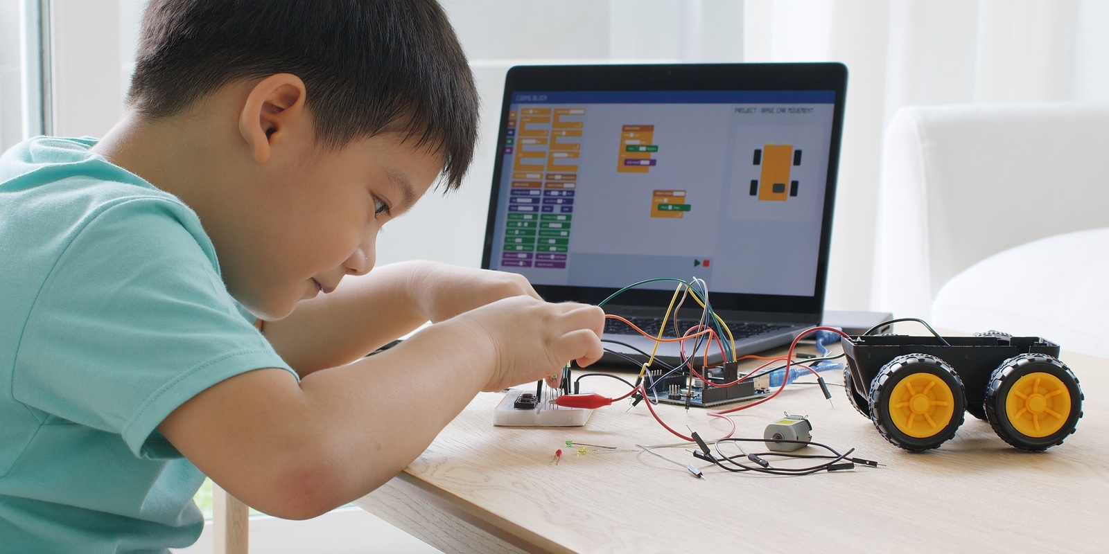 Banner image for School Holidays - Coding Cutebots - Ages 9-12 @ Miller Library