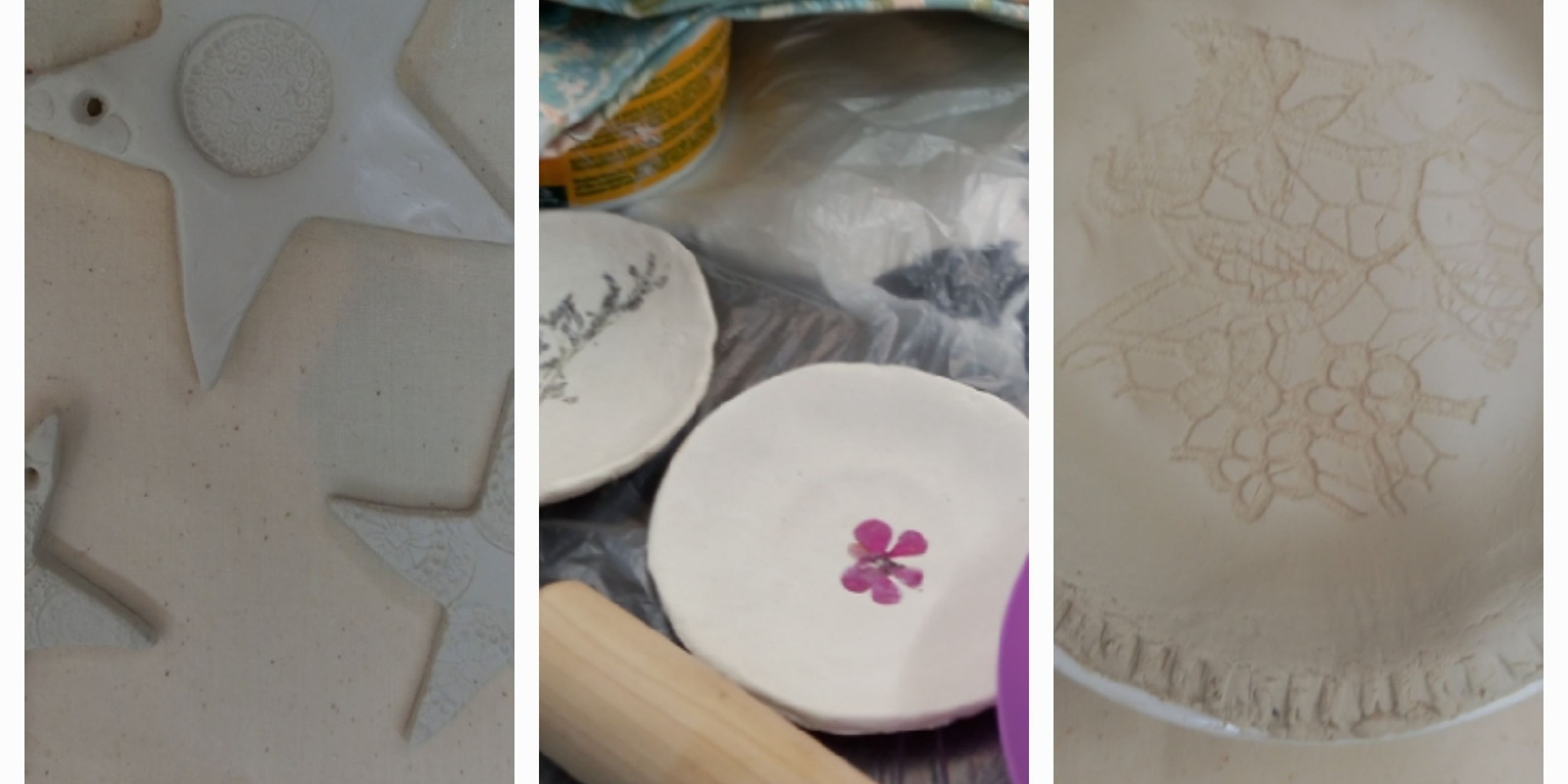 Banner image for Air dry clay workshop ~ for grandies and grandkids 10+