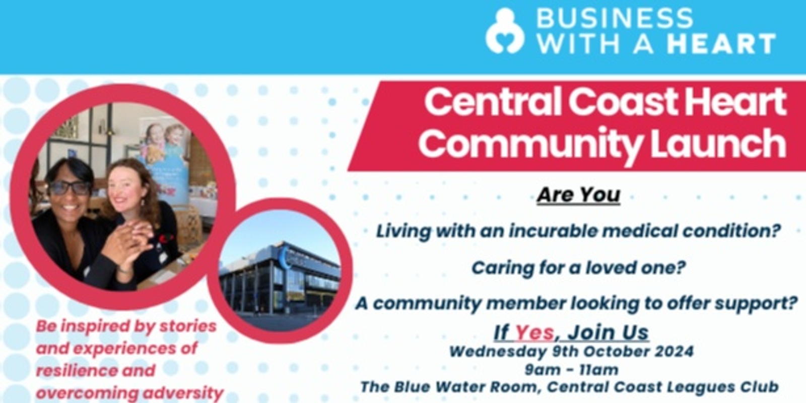 Banner image for Launch Of The Central Coast Heart Community