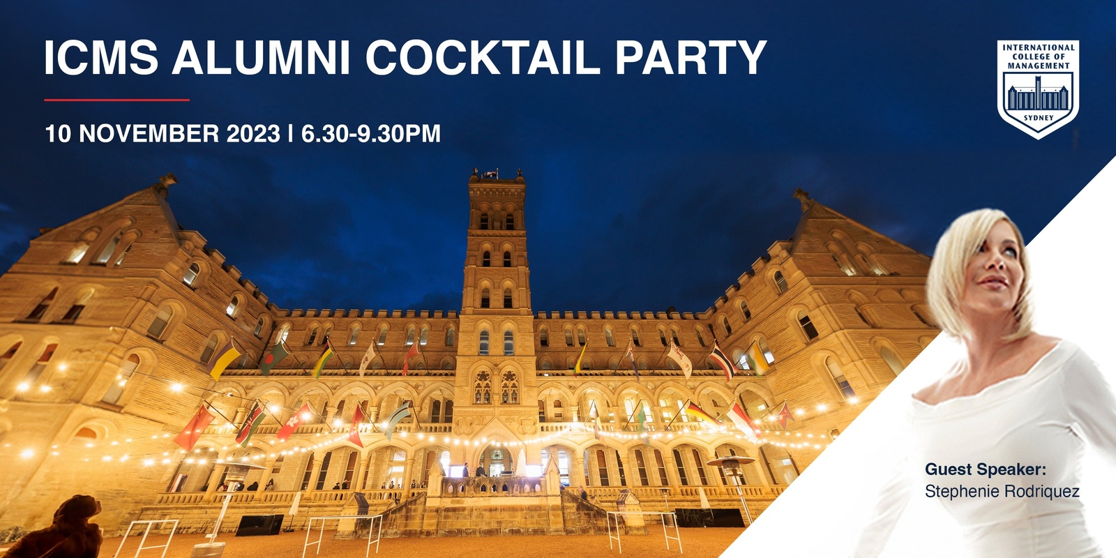 Banner image for ICMS Alumni Cocktail Party