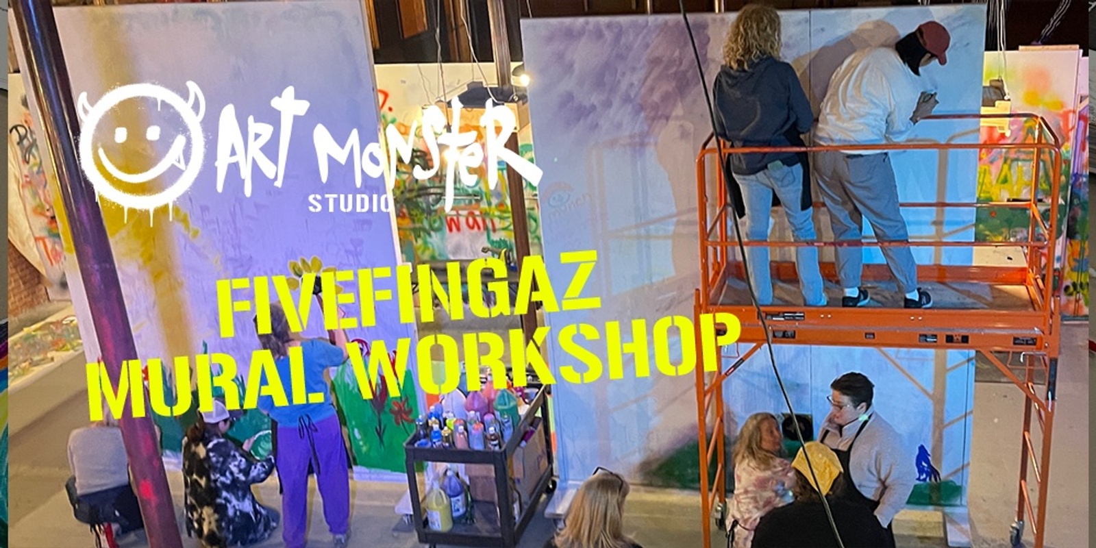Banner image for Fivefingaz Mural Workshop (All Ages)