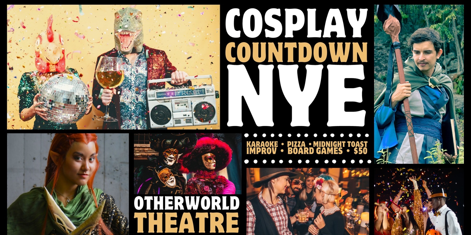 Banner image for Cosplay Countdown NYE