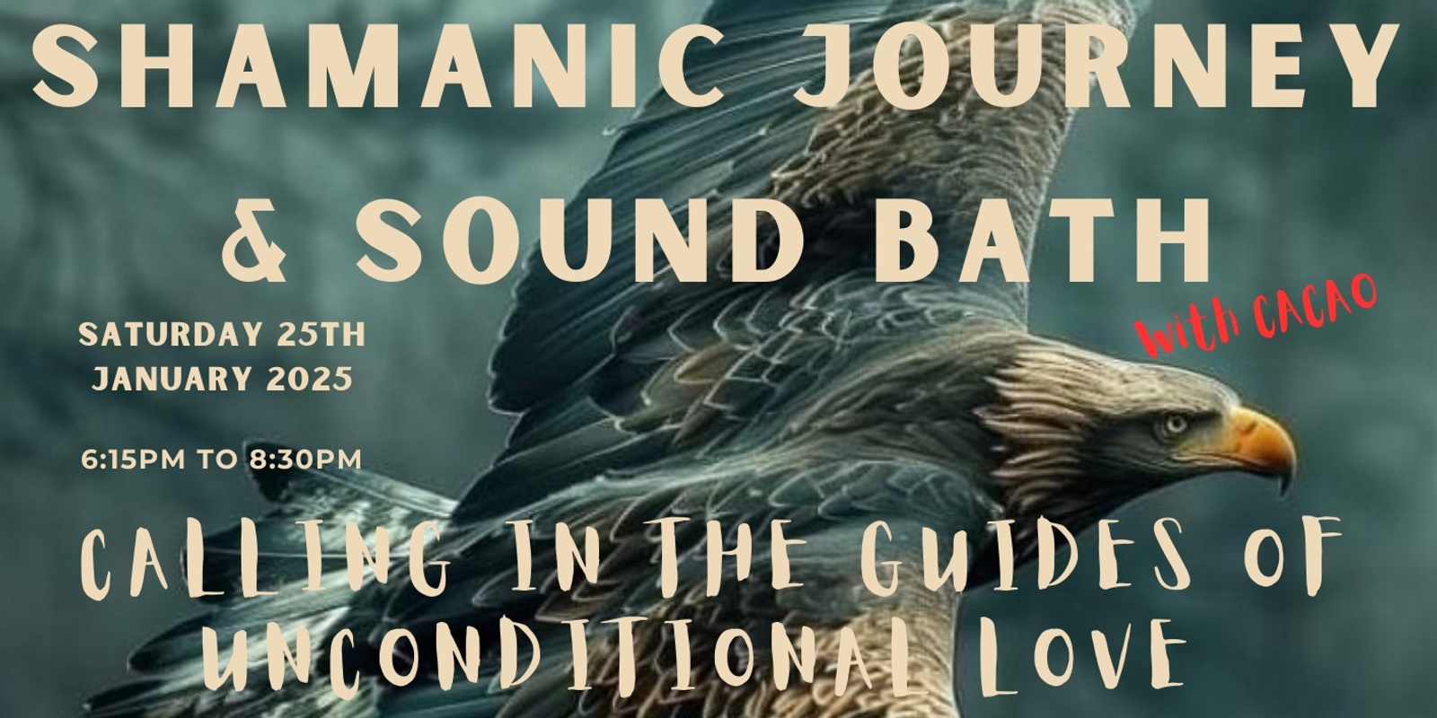 Banner image for Shamanic Journey and Sound Healing - Calling in the Guides of Unconditional Love!