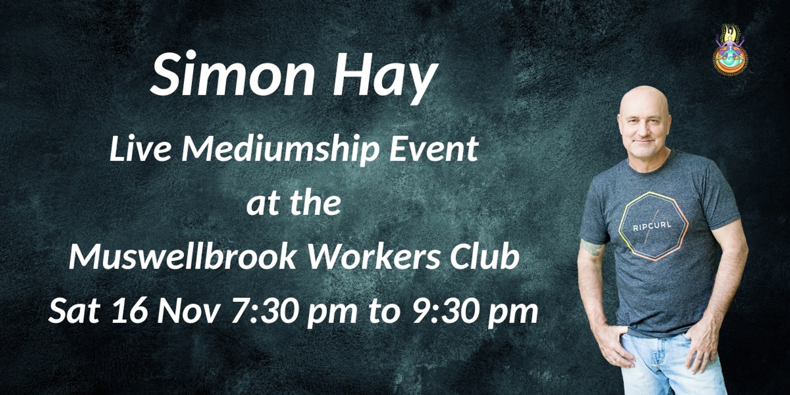 Banner image for Aussie Medium, Simon Hay at the Muswellbrook Workers Club