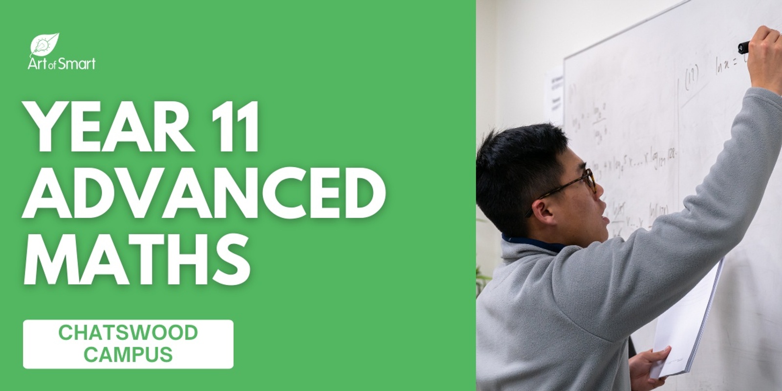 Banner image for Prelim Maths Advanced Year 11 Kickstarter [CHATSWOOD CAMPUS]