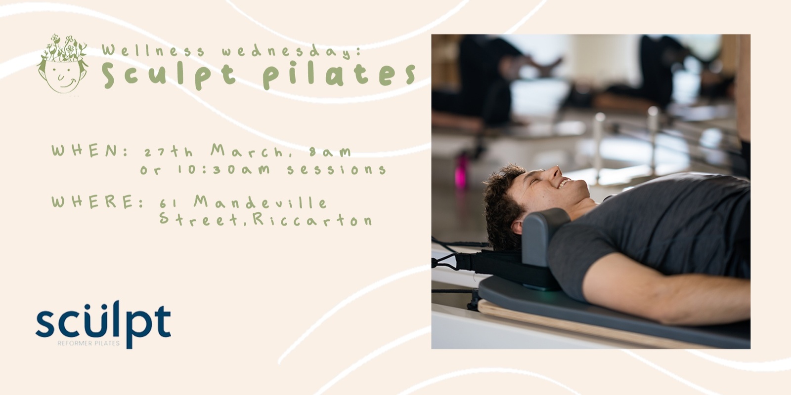 Banner image for Wellness Wednesday @ Sculpt Reformer Pilates 