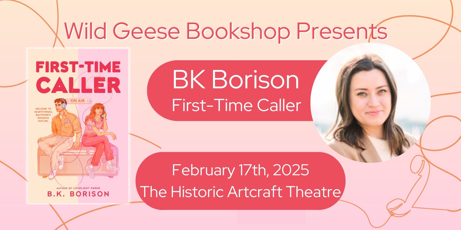 Banner image for BK Borison at The Historic Artcraft Theatre