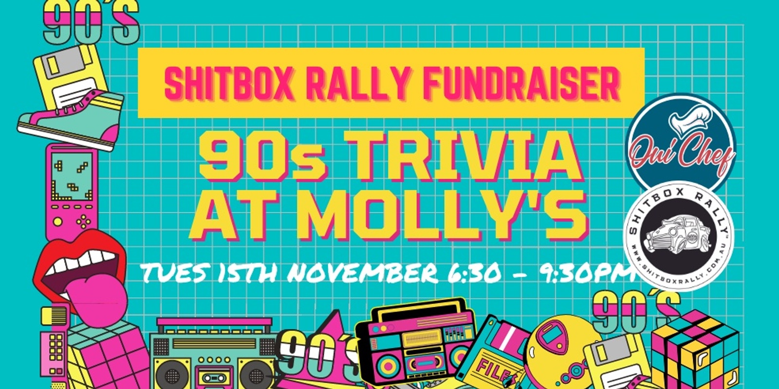 Banner image for Back to the 90s - Trivia Night Fundraiser