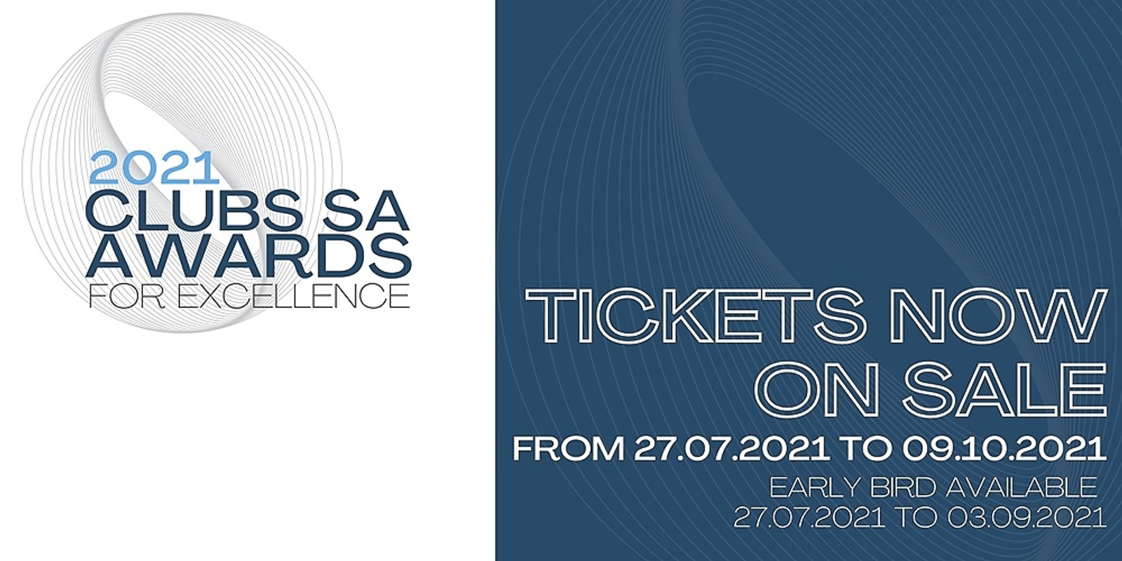 Banner image for Clubs SA 2021 Awards for Excellence Gala Dinner
