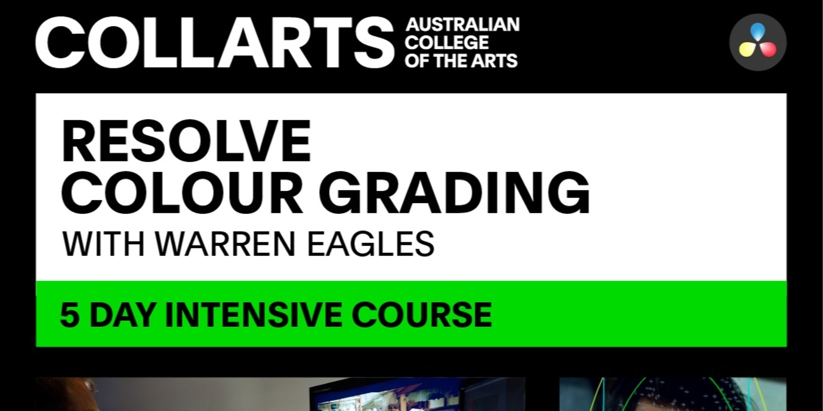 Banner image for Colour Grading Intensive with Warren Eagles