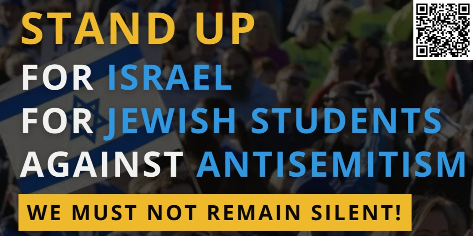 Banner image for Stand Up for Israel, Jewish Students & Against Antisemitism Rally! 