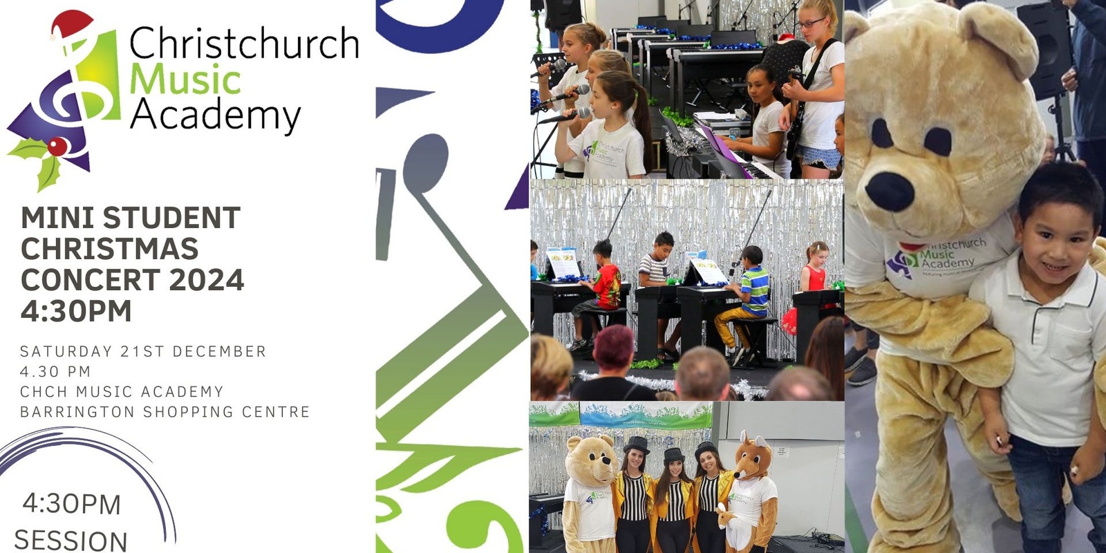 Banner image for Christchurch Music Academy Mini Concert 2024 4:30pm