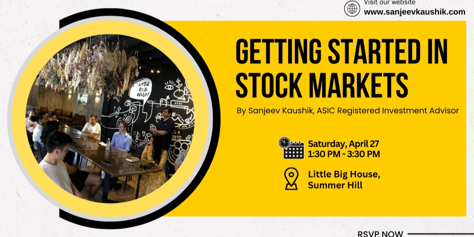 Banner image for Getting Started in Stock Markets