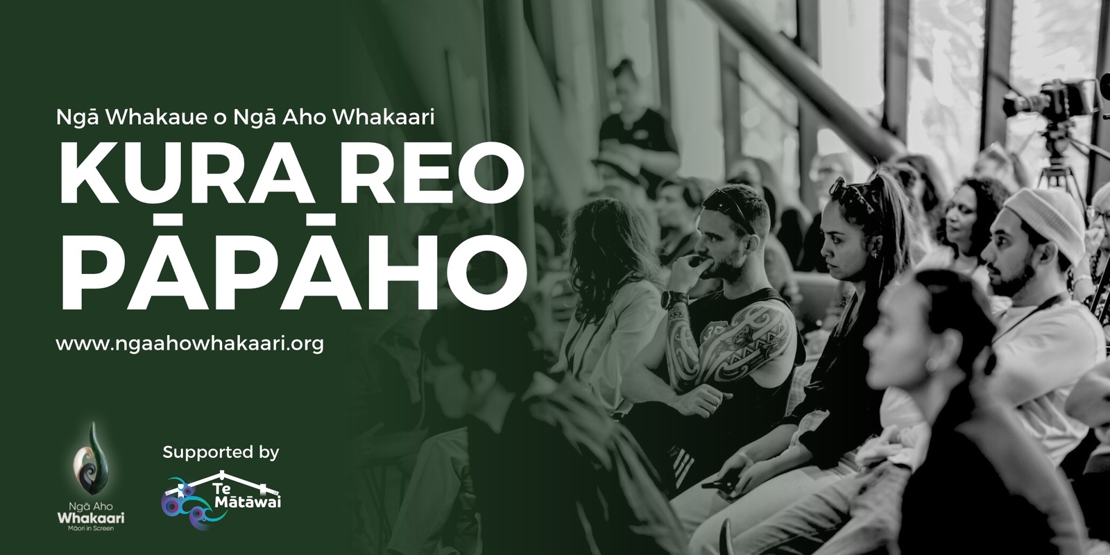 Banner image for Ngā Aho Whakaari - Kura Reo 2024