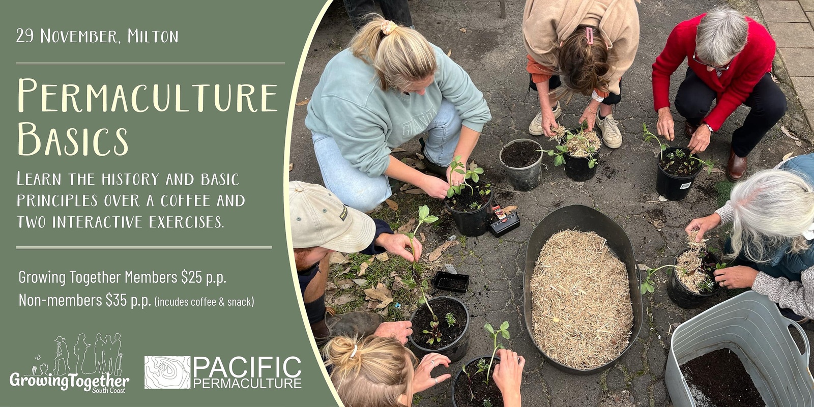 Banner image for Permaculture Basics - 2 hour workshop