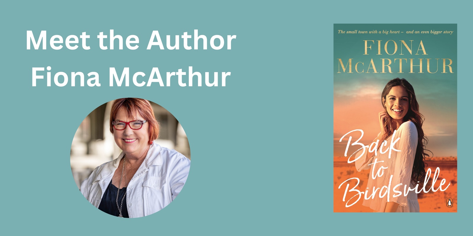 Banner image for Meet the author - Fiona McArthur