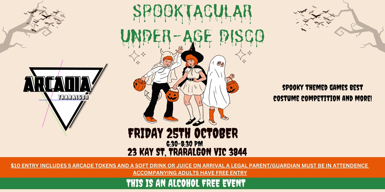 Banner image for Spooktacular Under-age Disco