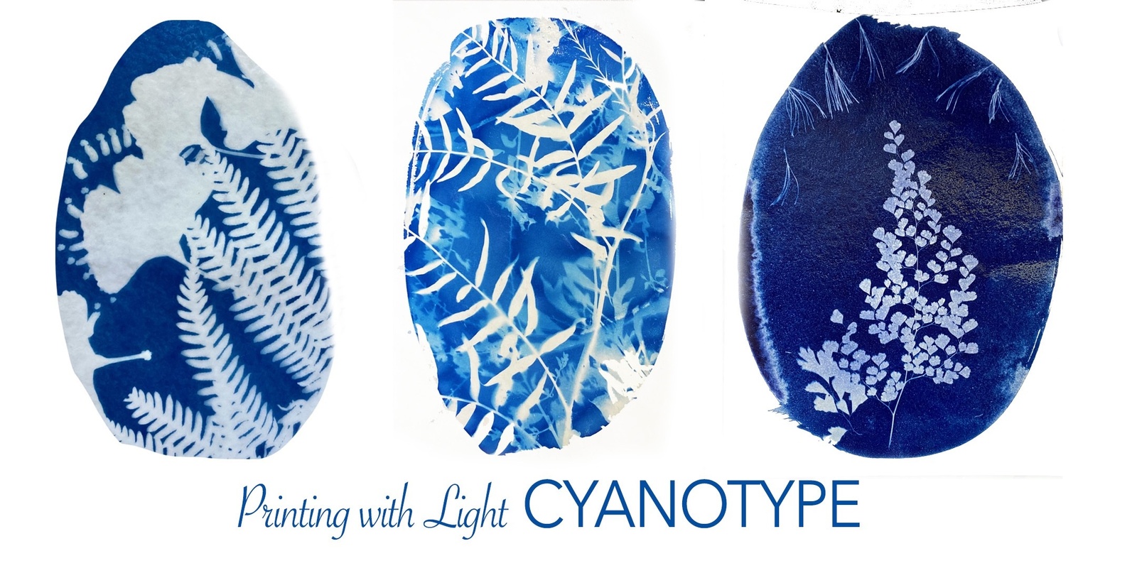 Banner image for Printing with Light CYANOTYPE