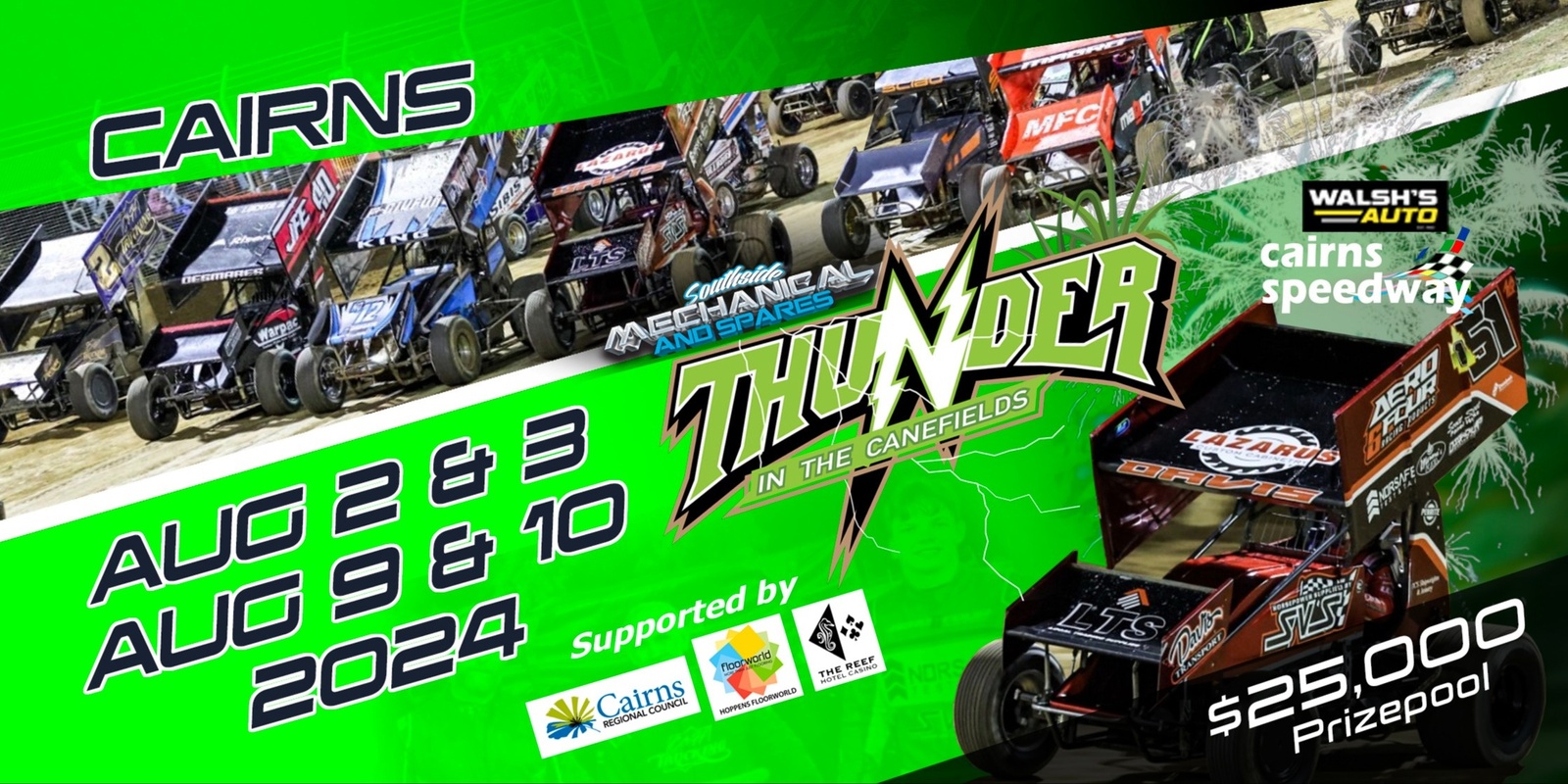 Banner image for Thunder in the Canefields - Two Weekends - 2/3 & 9/10 August