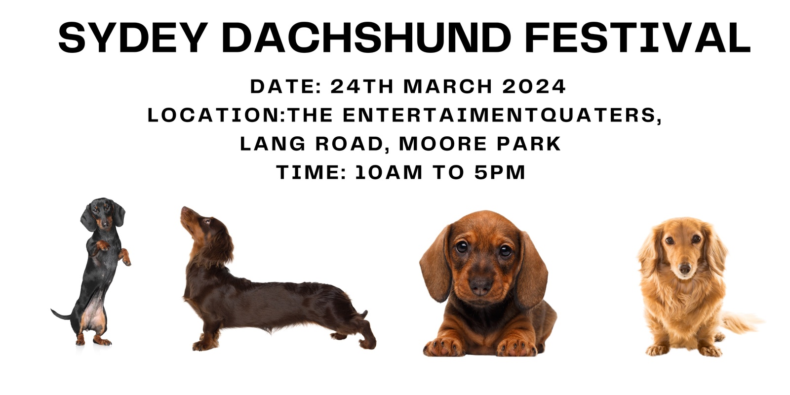 Sydney Dachshund Festival Humanitix