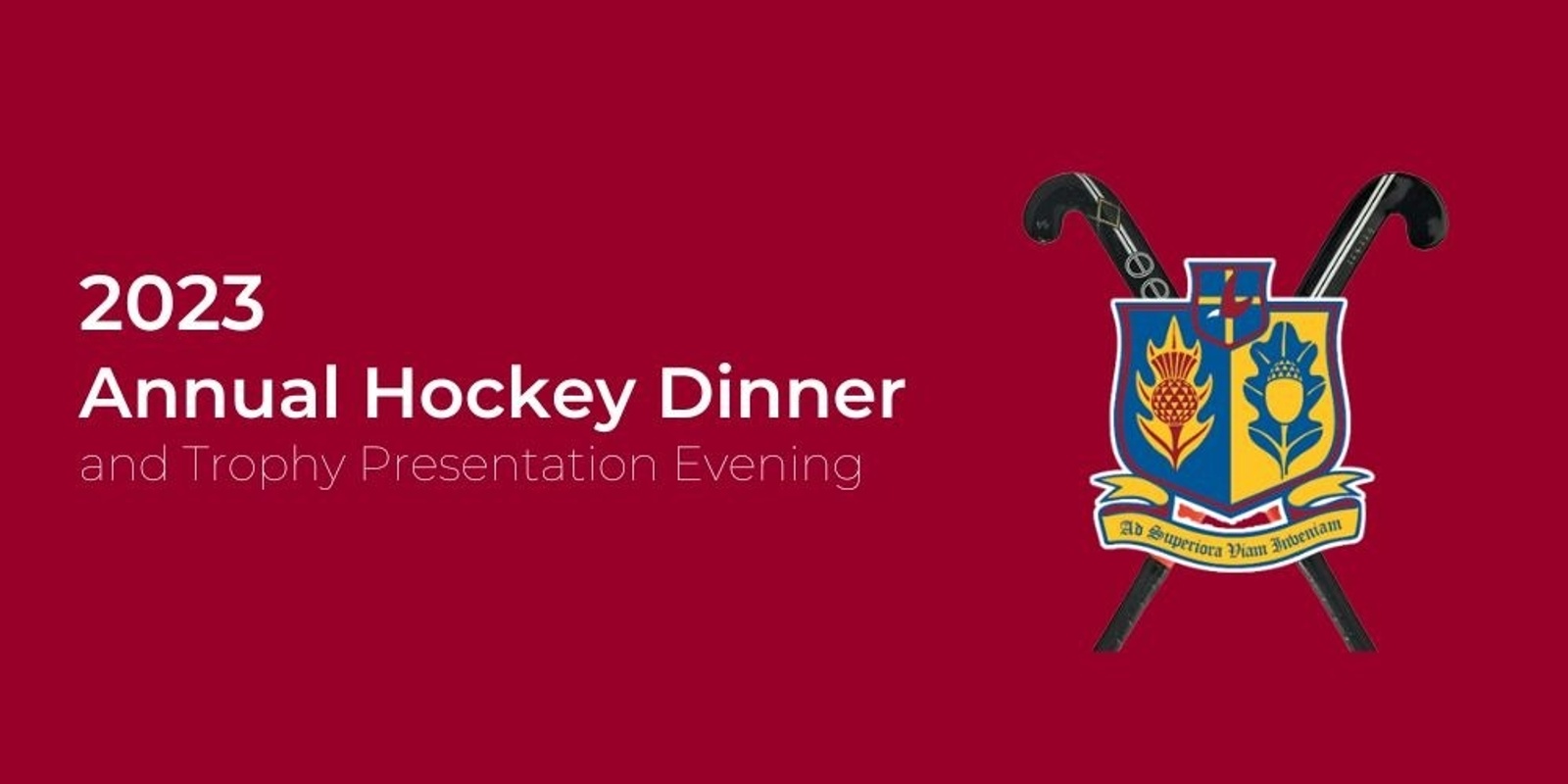 Banner image for 2023 Annual Hockey Dinner and Trophy Presentation Evening