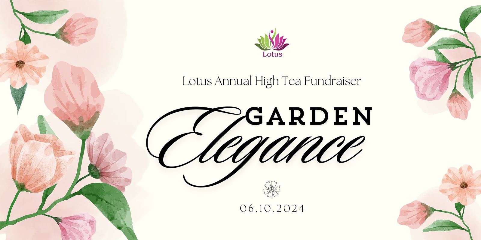 Banner image for Lotus 'Garden Elegance' High Tea Fundraiser