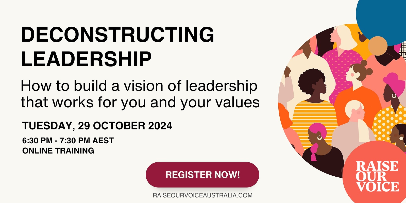 Banner image for Deconstructing leadership: Building values-driven leadership