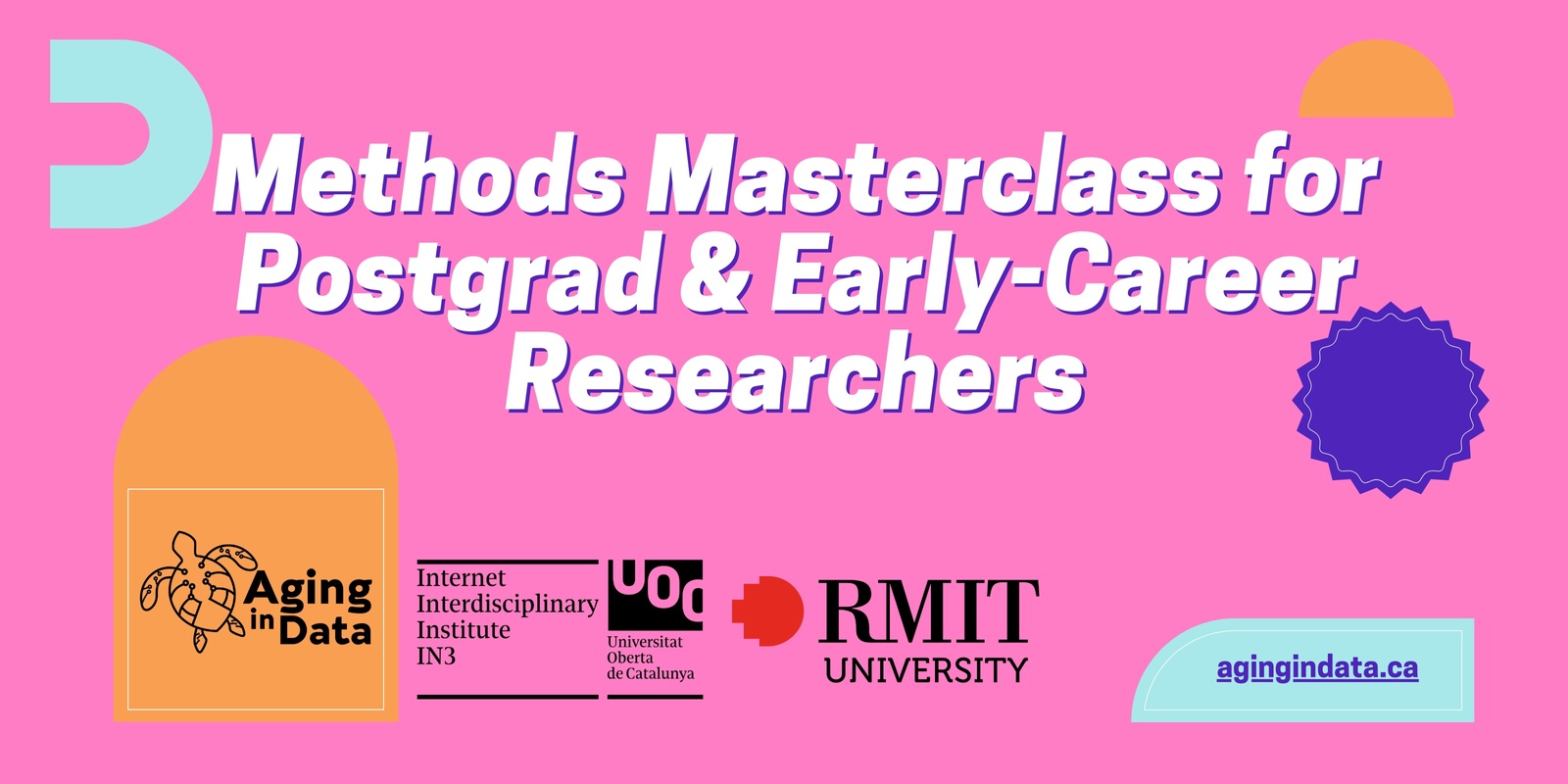 Banner image for Methods masterclass for postgraduate students and early career researchers