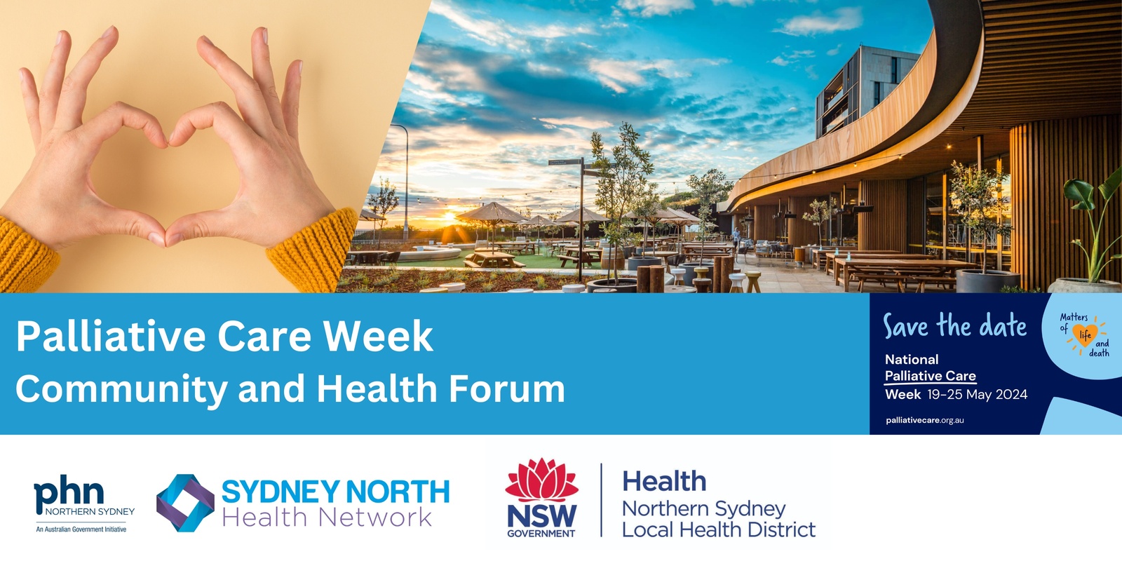 Banner image for Palliative Care Week Community and Health Forum