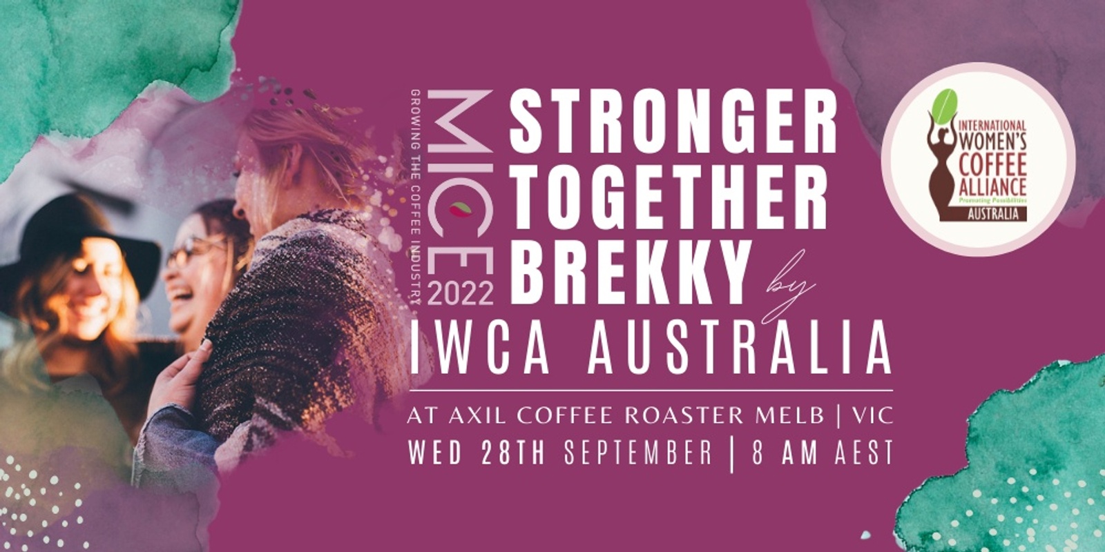 Banner image for Stronger Together Brekky by IWCA Australia