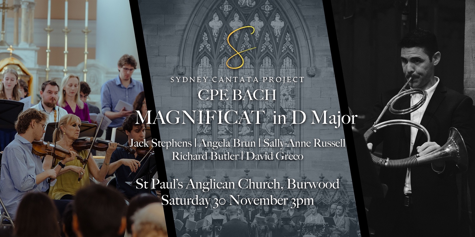 Banner image for Sydney Cantata Project - CPE Bach Magnificat