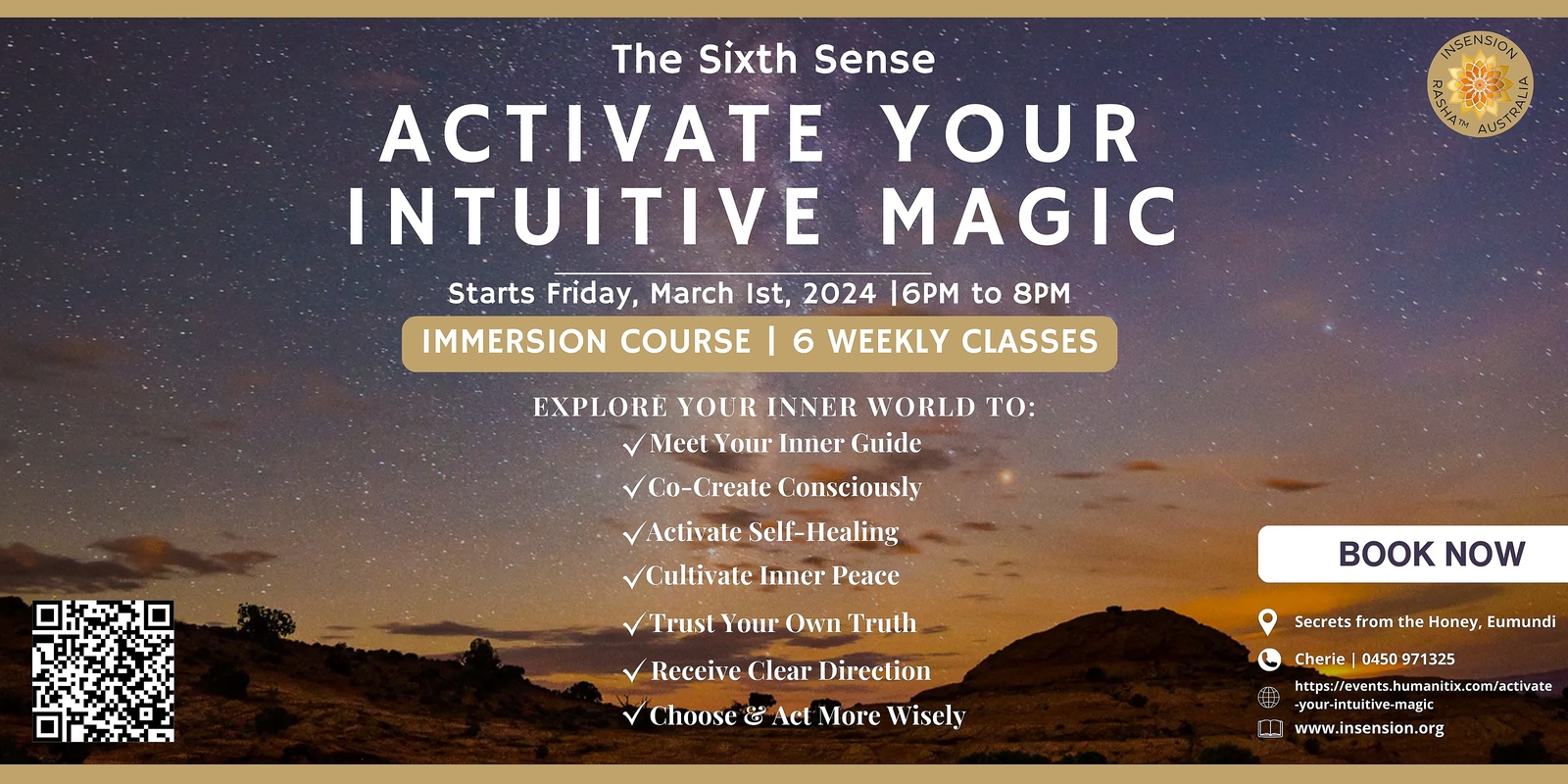 Banner image for The Sixth Sense - Activate Your Intuitive Magic