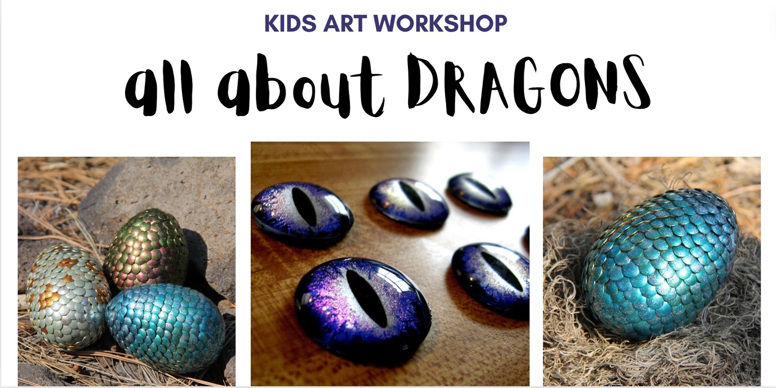 Banner image for Kids art workshop ALL ABOUT DRAGONS