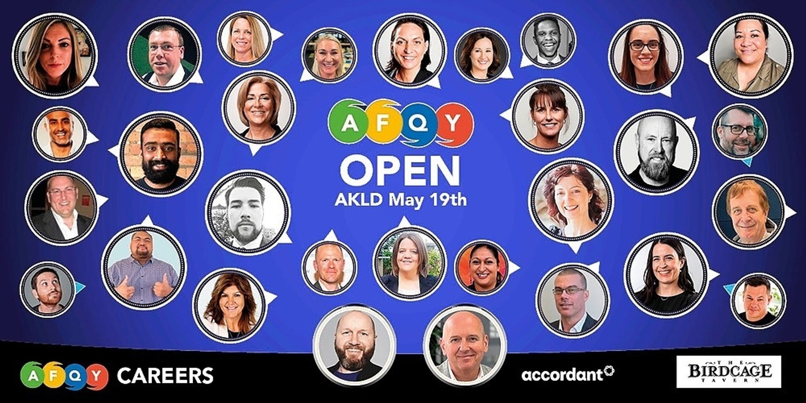 Banner image for AFQY Auckland May 19th 5.30 to 7.30pm