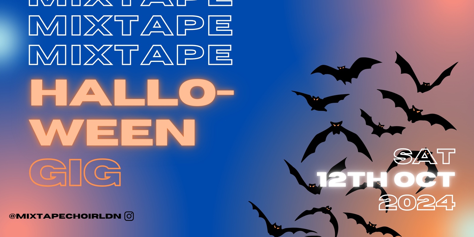 Banner image for Halloween with MIXTAPE CHOIR 