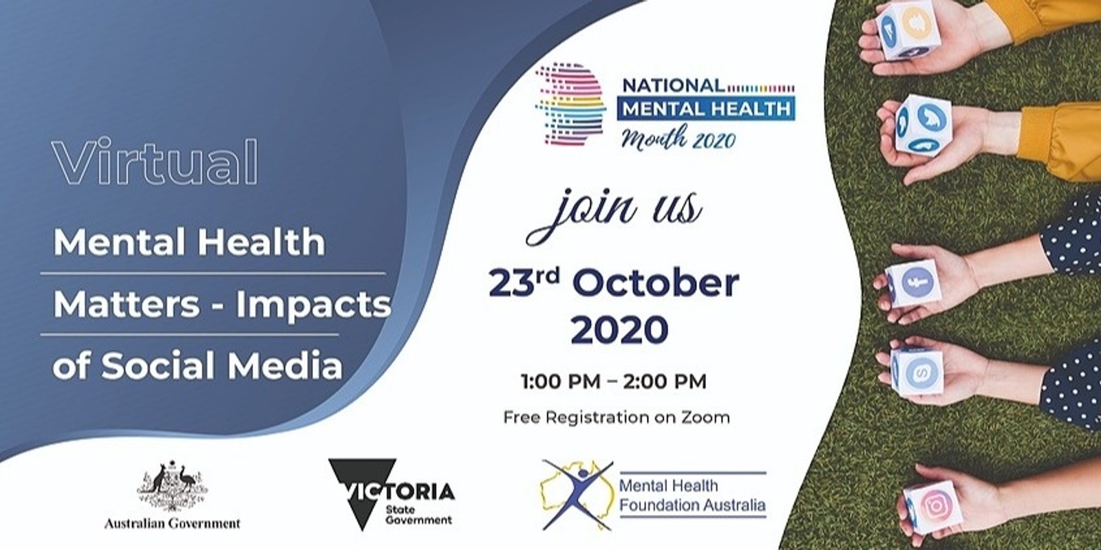 Banner image for Webinar: Impacts of Social Media on Mental Health