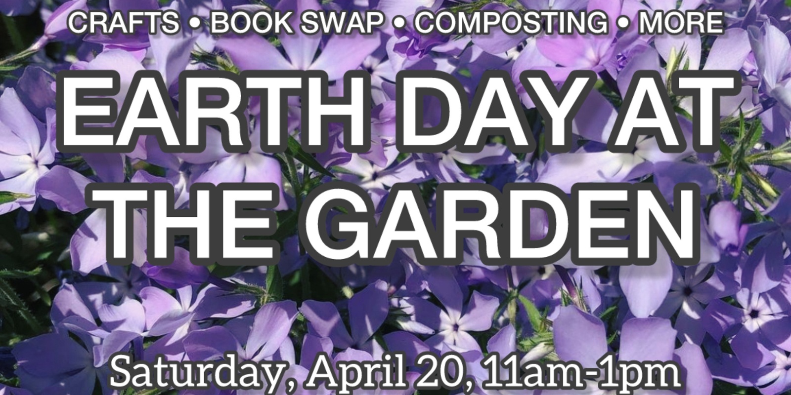 Banner image for Earth Day at the Garden