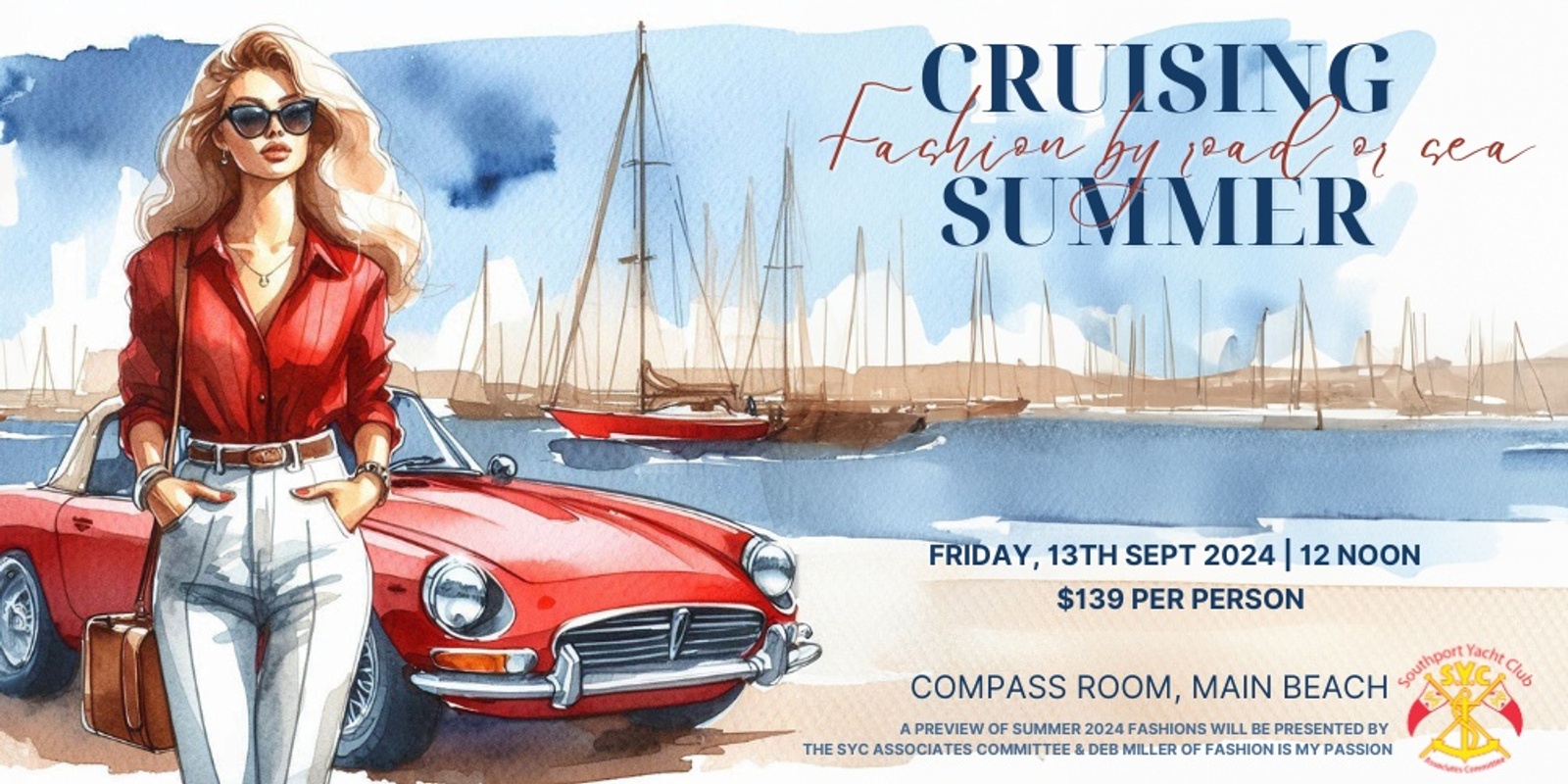 Banner image for Cruising Summer - Fashion with the SYC Associates