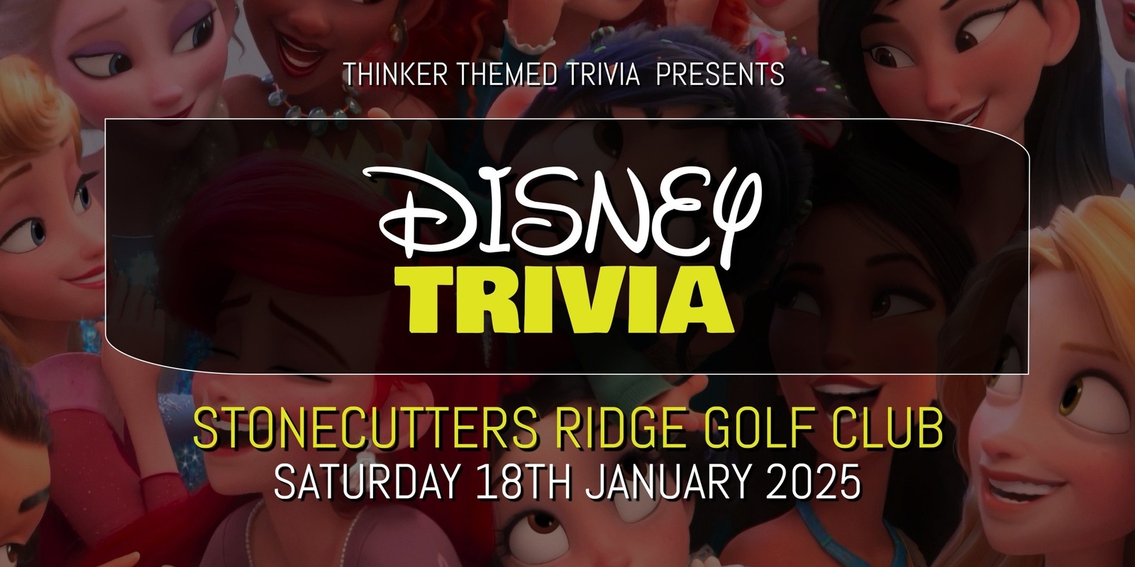 Banner image for Disney Trivia 2025 - Stonecutters Ridge Golf Club