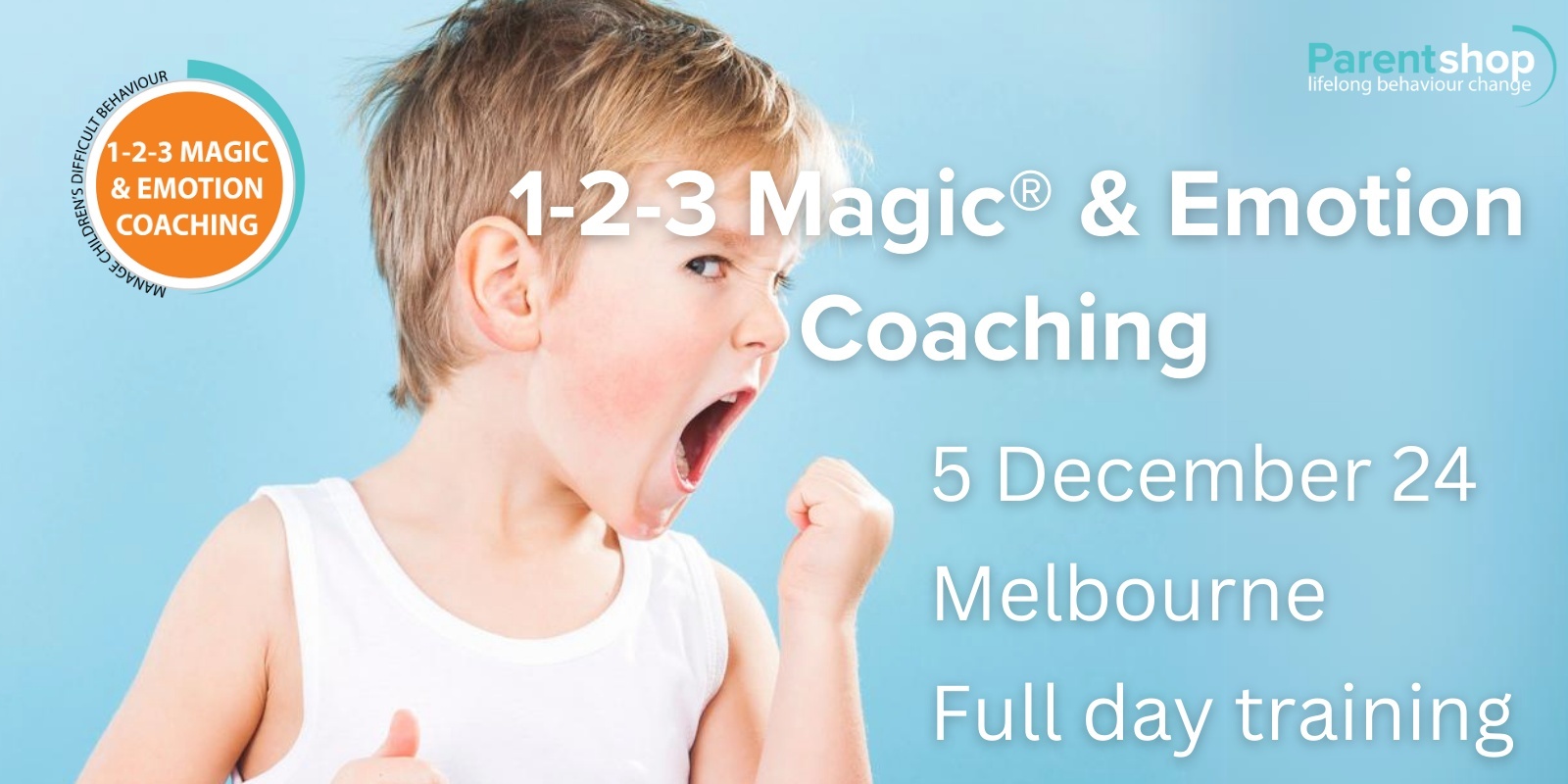 Banner image for 1-2-3 Magic® & Emotion Coaching