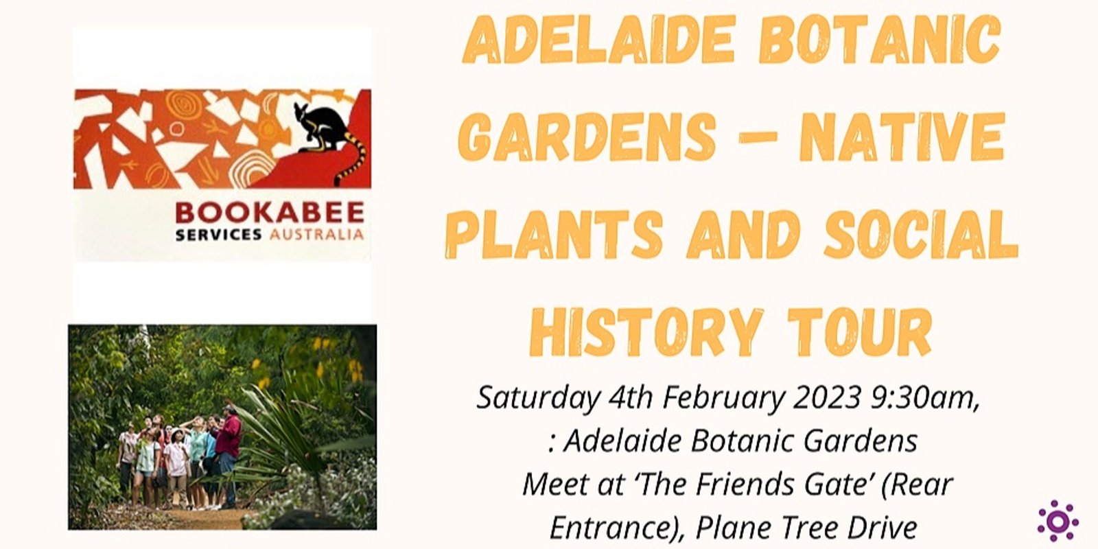 Banner image for Adelaide Botanic Gardens – Native Plants and Social History Tour