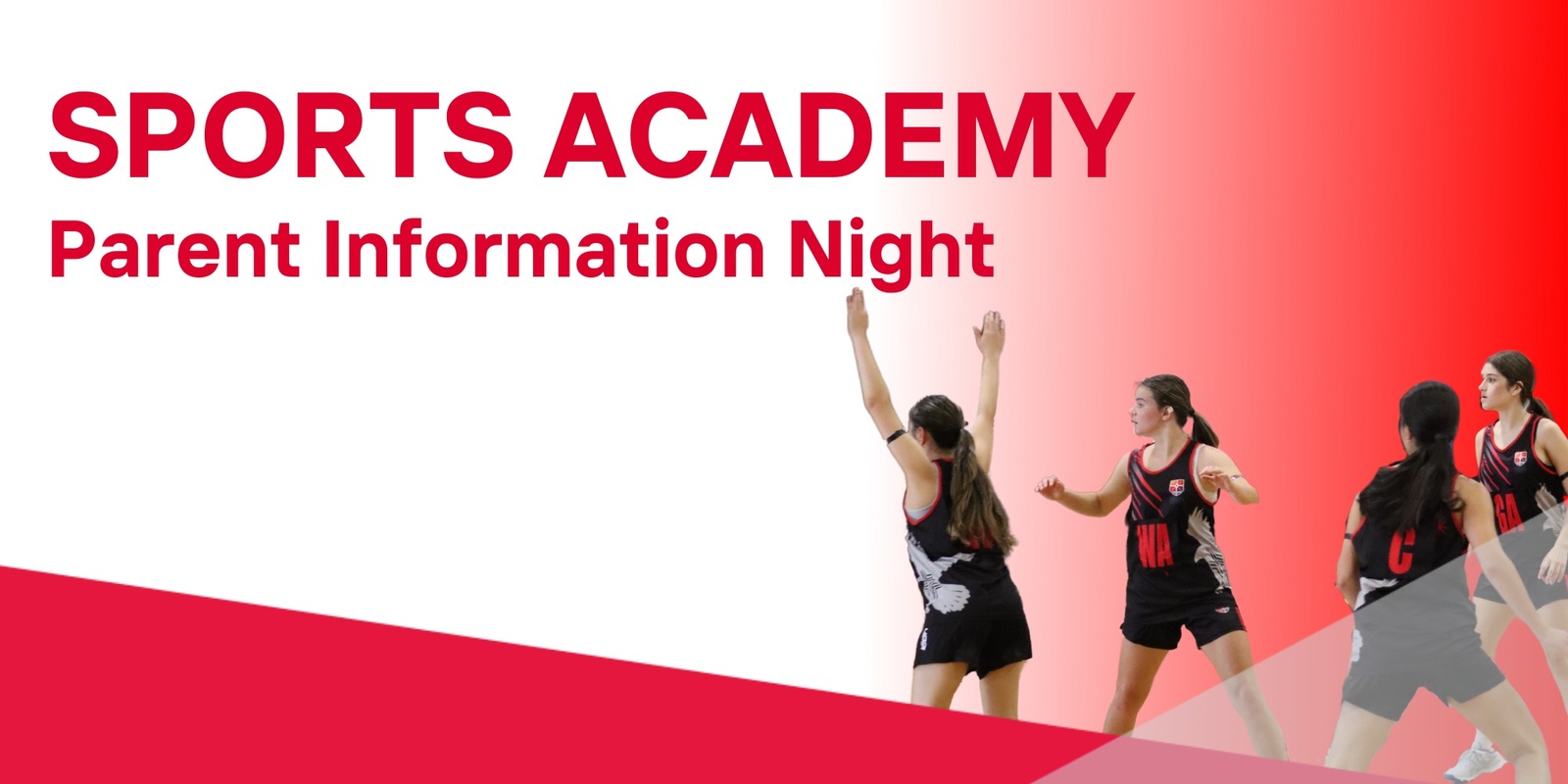 Banner image for Sports Academy Parent Information Night