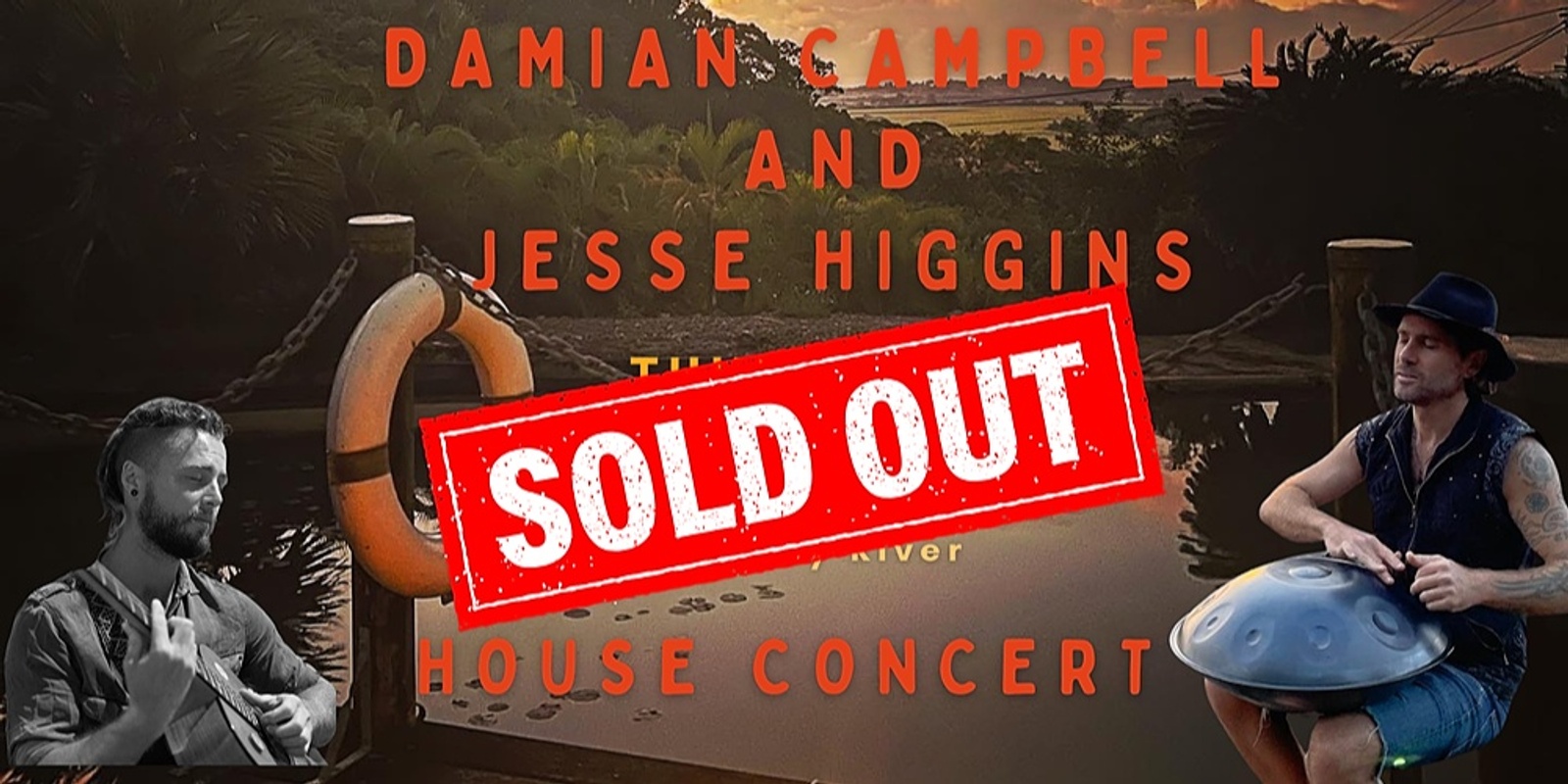 Banner image for House Concert with Damian Campbell & Jesse Higgins